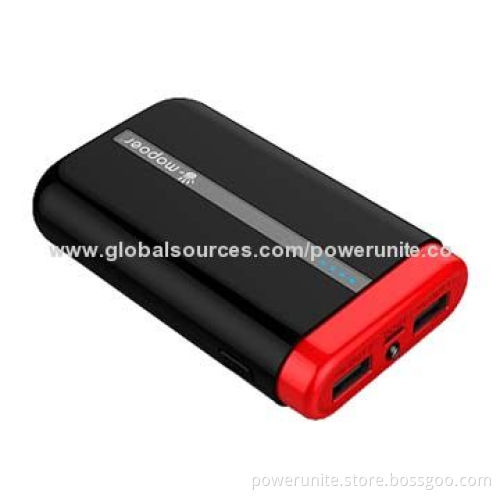 9,000mAh Hot-selling high brightness LED hand lamps phone power bank